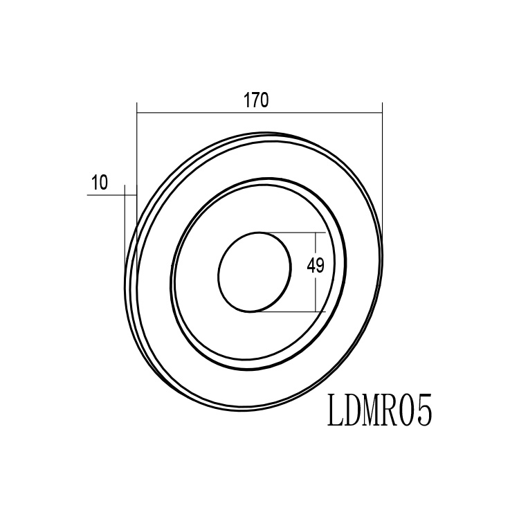 Circular Decorative Panel LDMR05