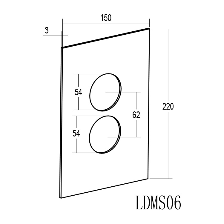 Square Decorative Panel LDMS06