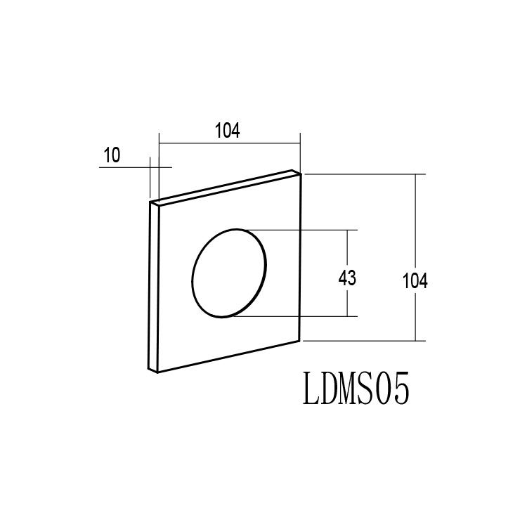 Square Decorative Panel LDMS05
