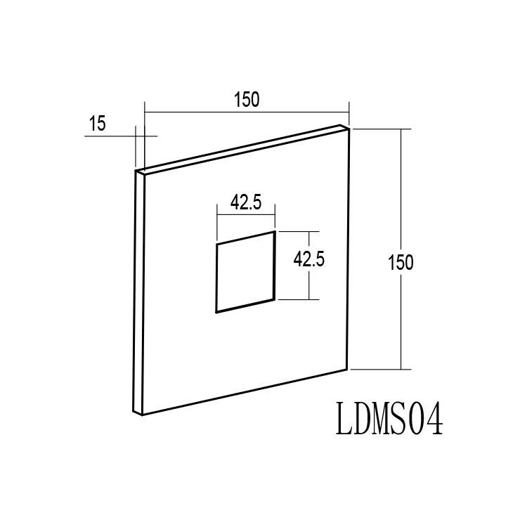 Square Decorative Panel LDMS04