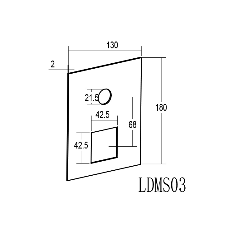 Square Decorative Panel LDMS03