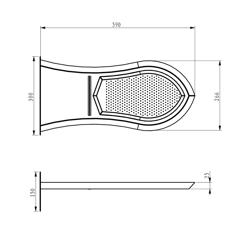 Wall Mounted Shower LDQS0007