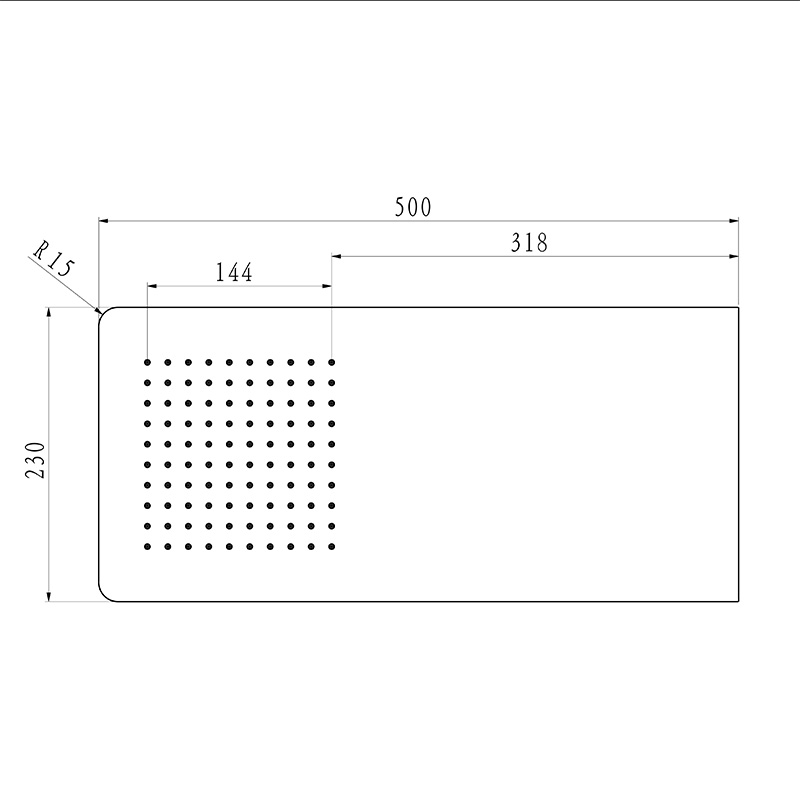 Wall Mounted Shower LDQS0004