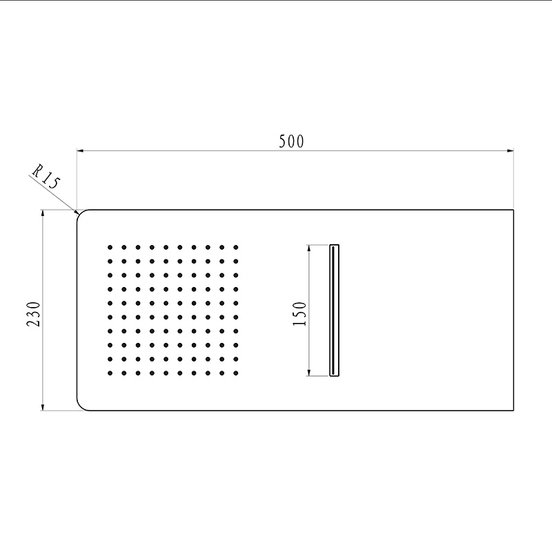 Wall Mounted Shower LDQS0003